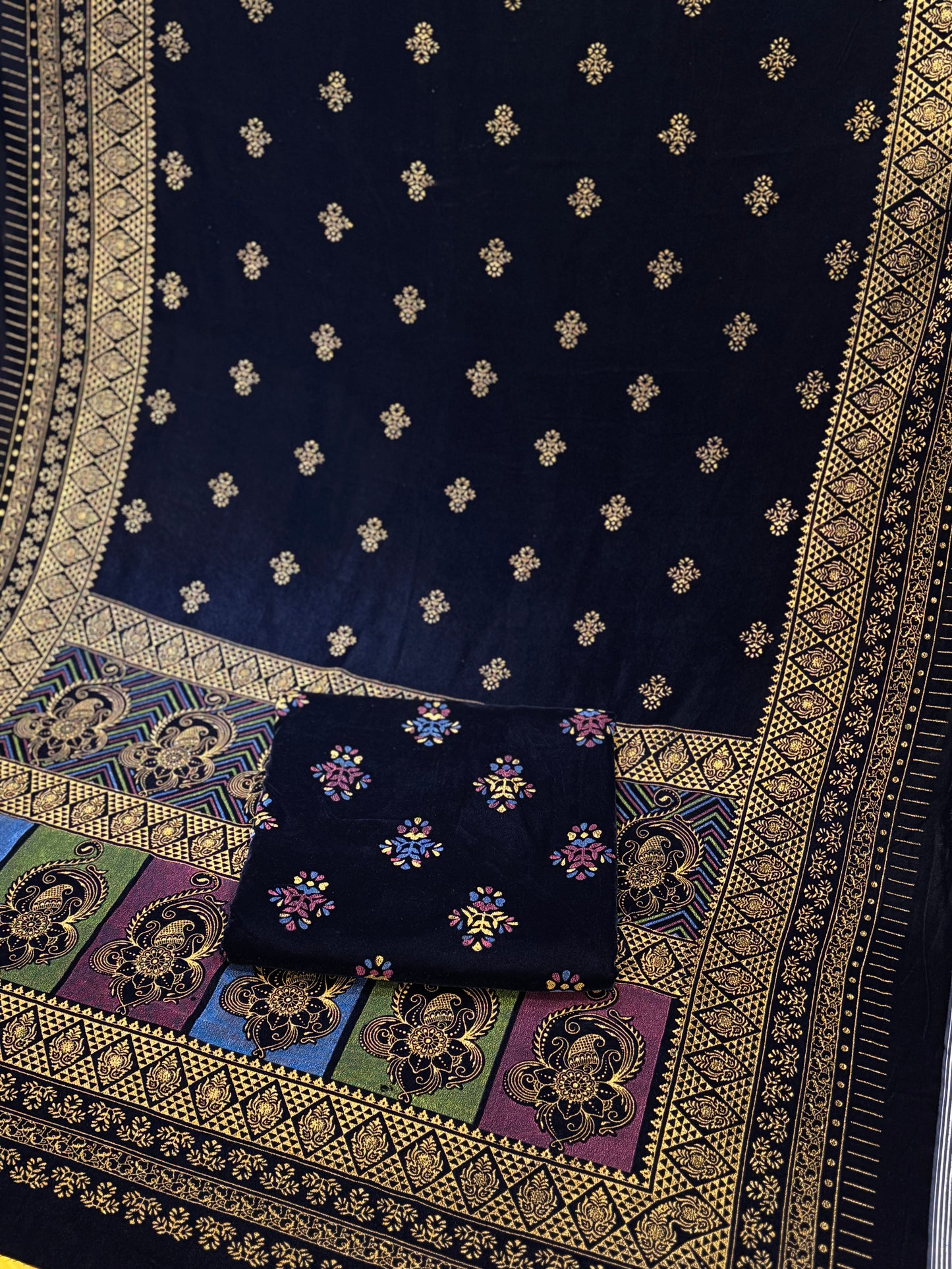 Block Print Velvet | BP 2