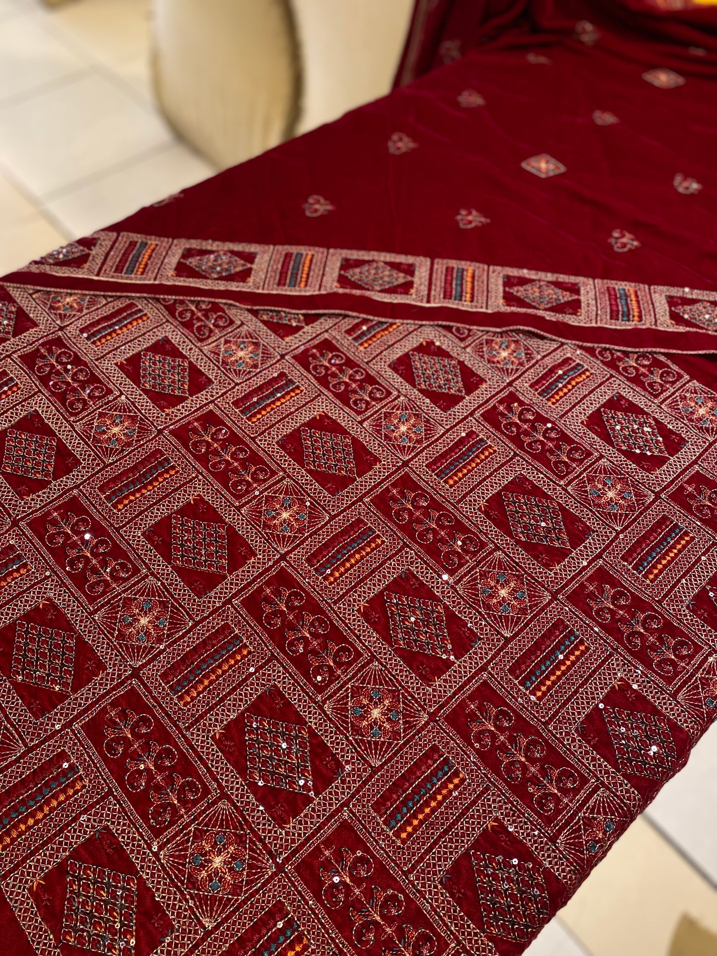 VELVET | Multi BRZ Squares