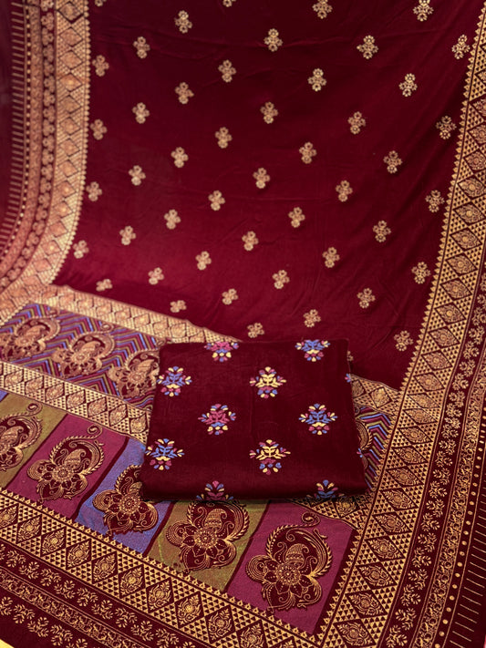 Block Print Velvet | BP 2