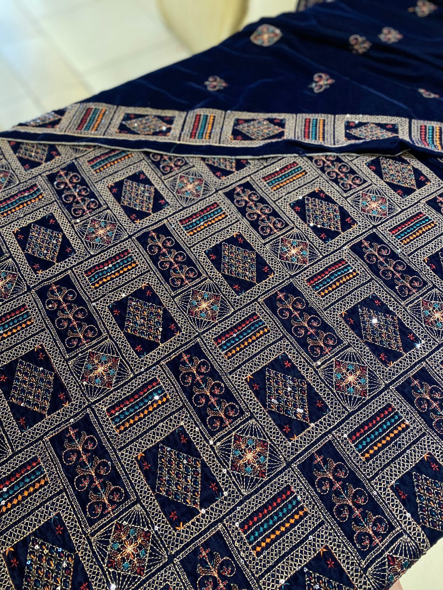 VELVET | Multi BRZ Squares