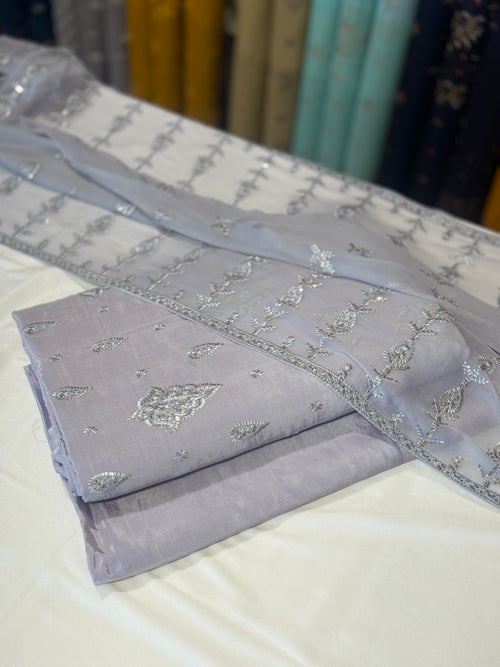 Row Silk 3Ps | Allover Light Buti
