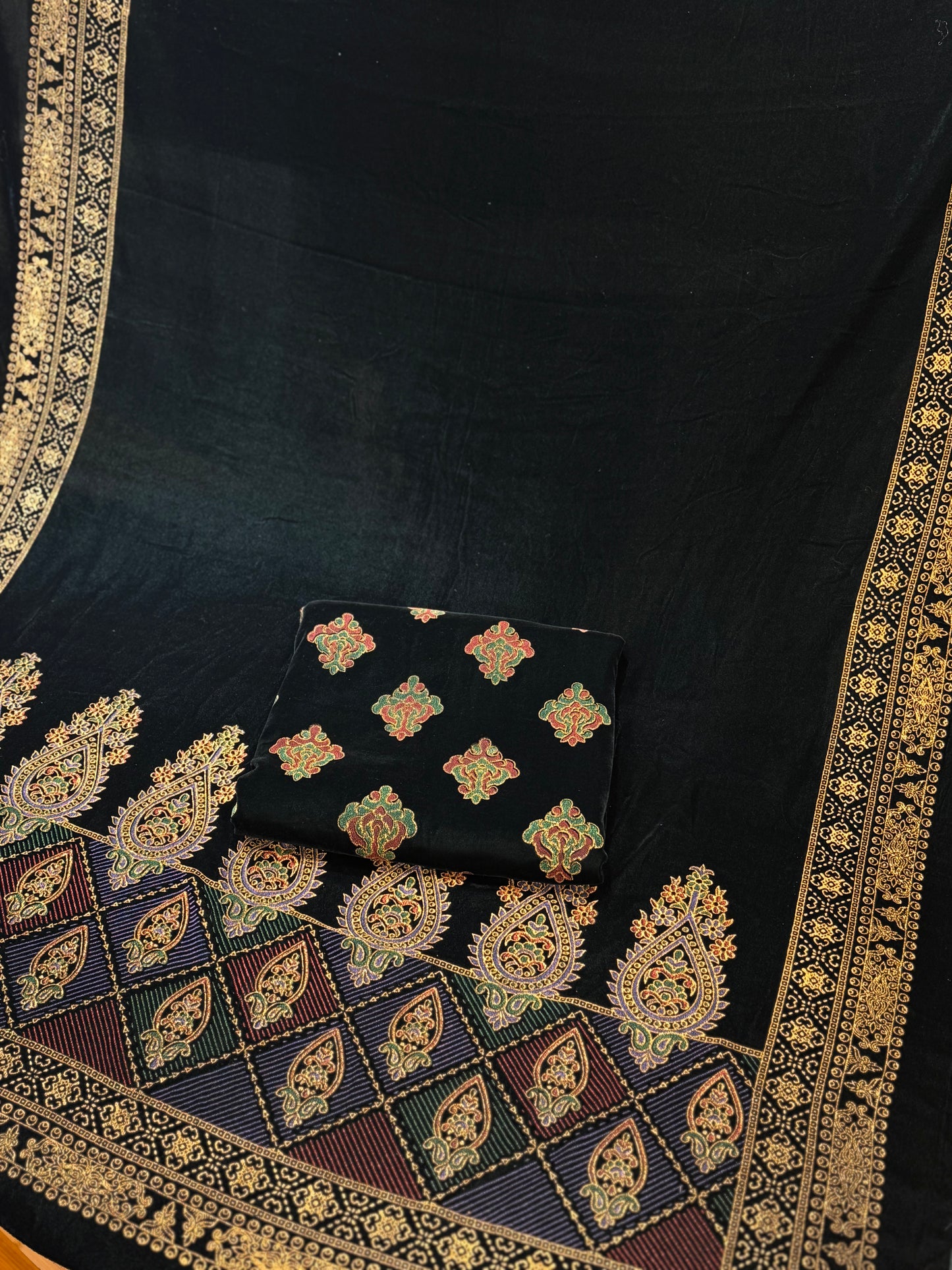 Block Print Velvet | BP 1