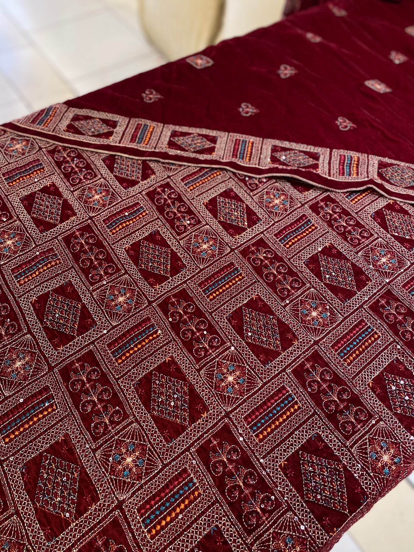 VELVET | Multi BRZ Squares