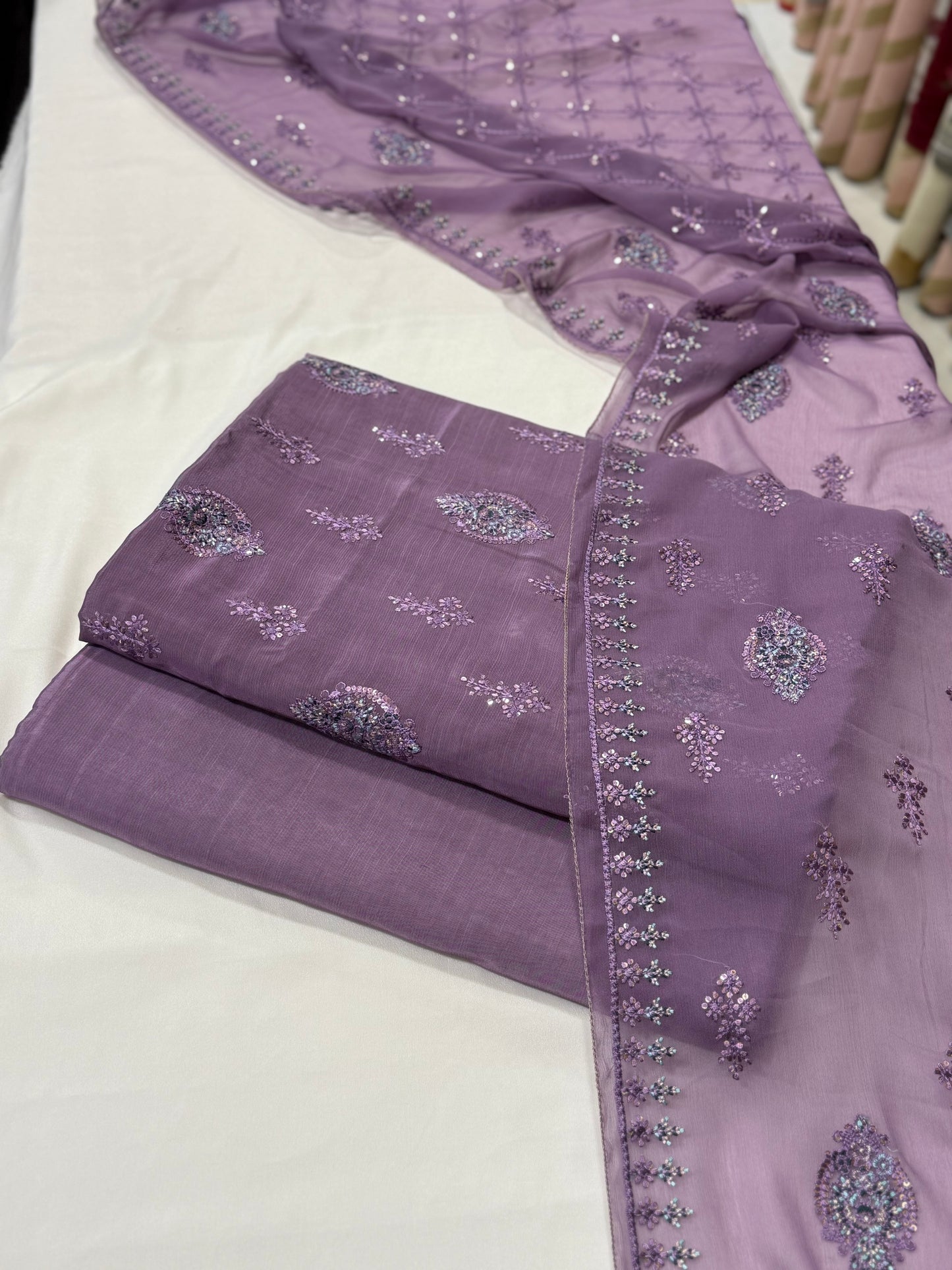 Row Silk 3Ps | Multi Threads