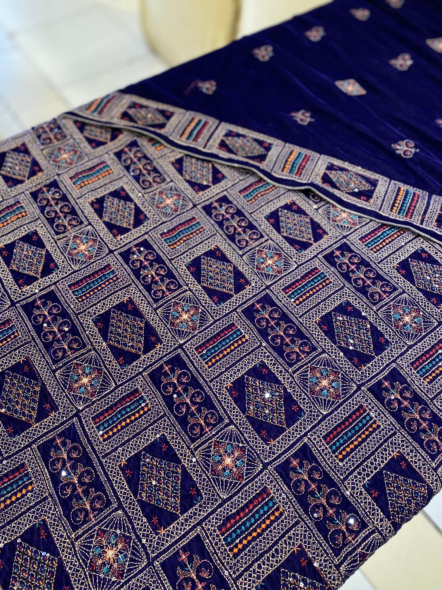 VELVET | Multi BRZ Squares