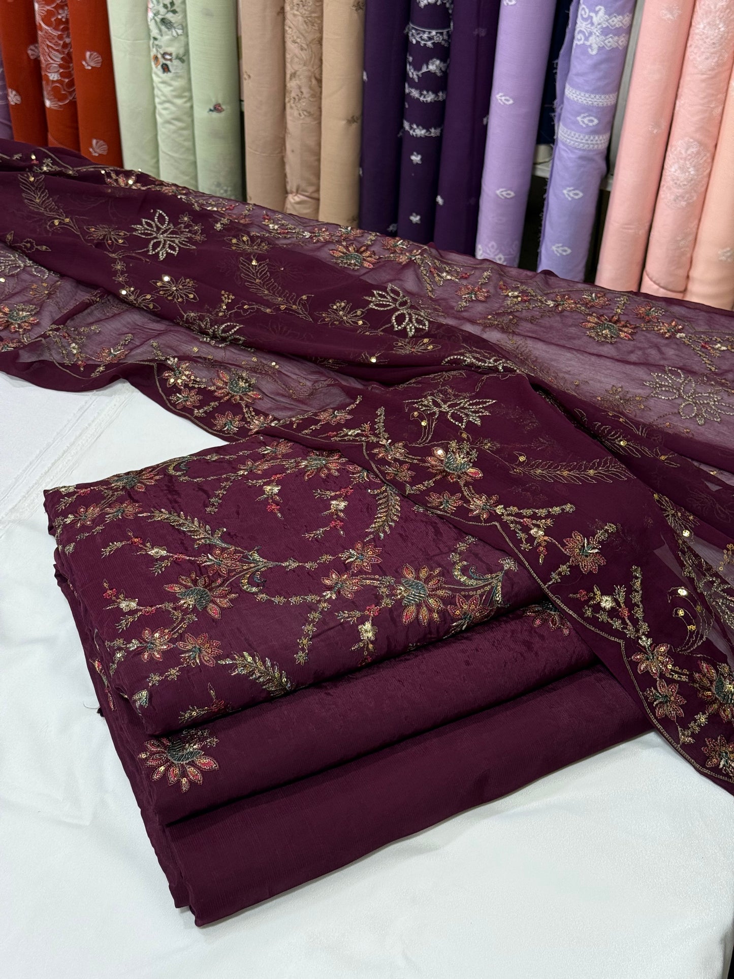 Row Silk 3Ps | Kashmiri 2.0