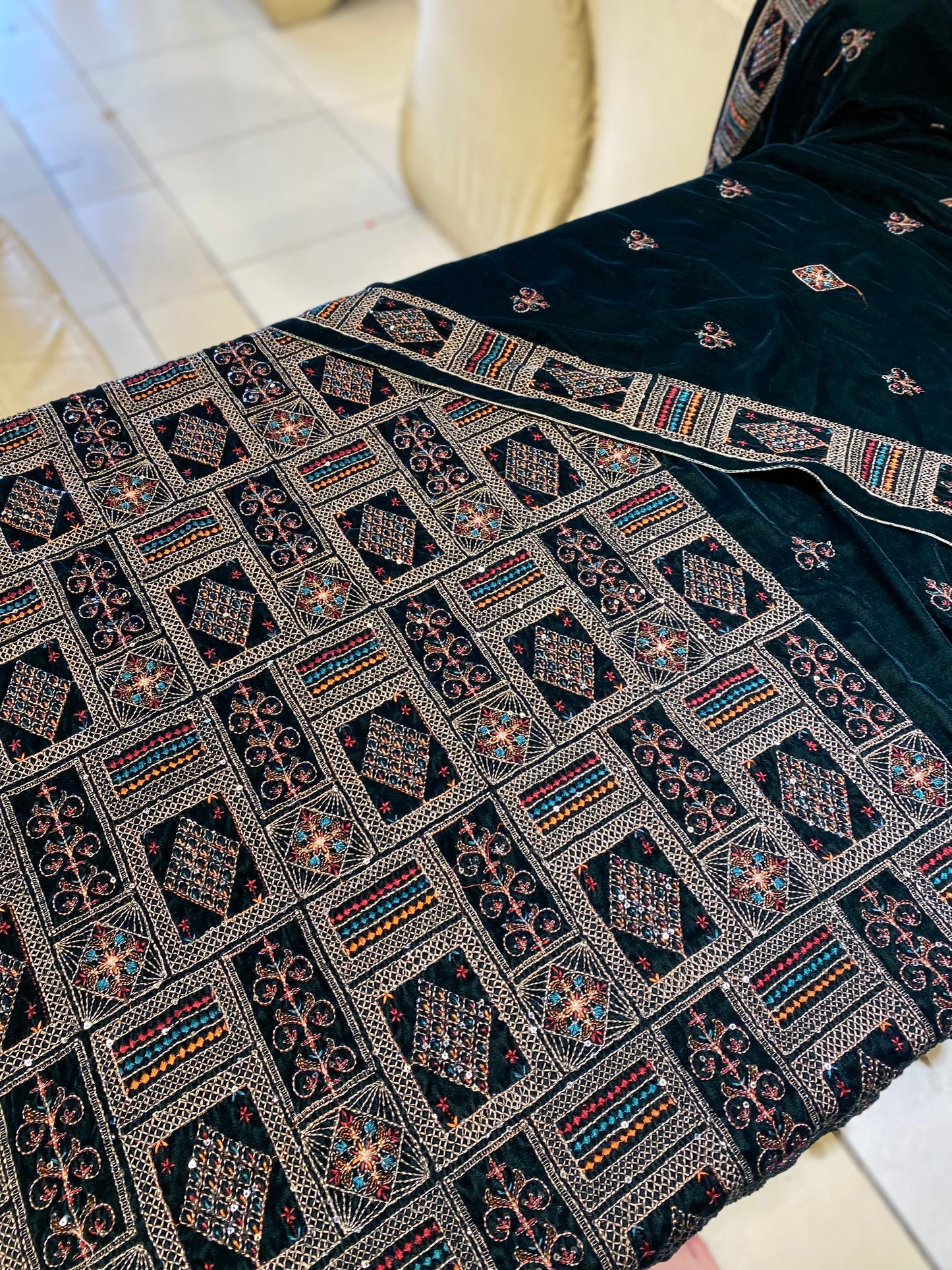 VELVET | Multi BRZ Squares