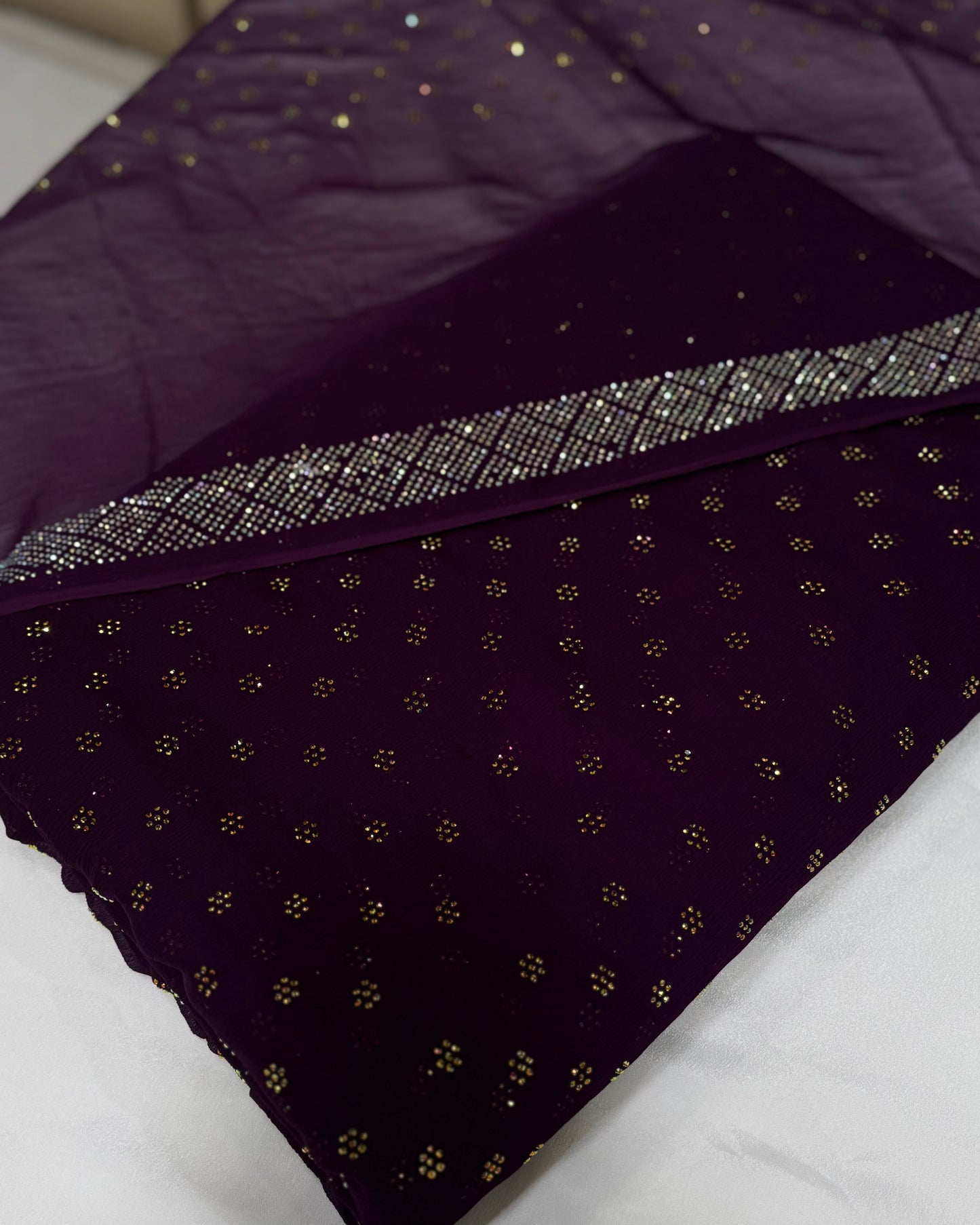 Chiffon Dubai Jacko Stone